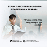 Syarat Apostille Bulgaria Lengkap dan Terbaru