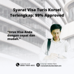 Syarat Visa Turis Korsel Terlengkap 99% Approved