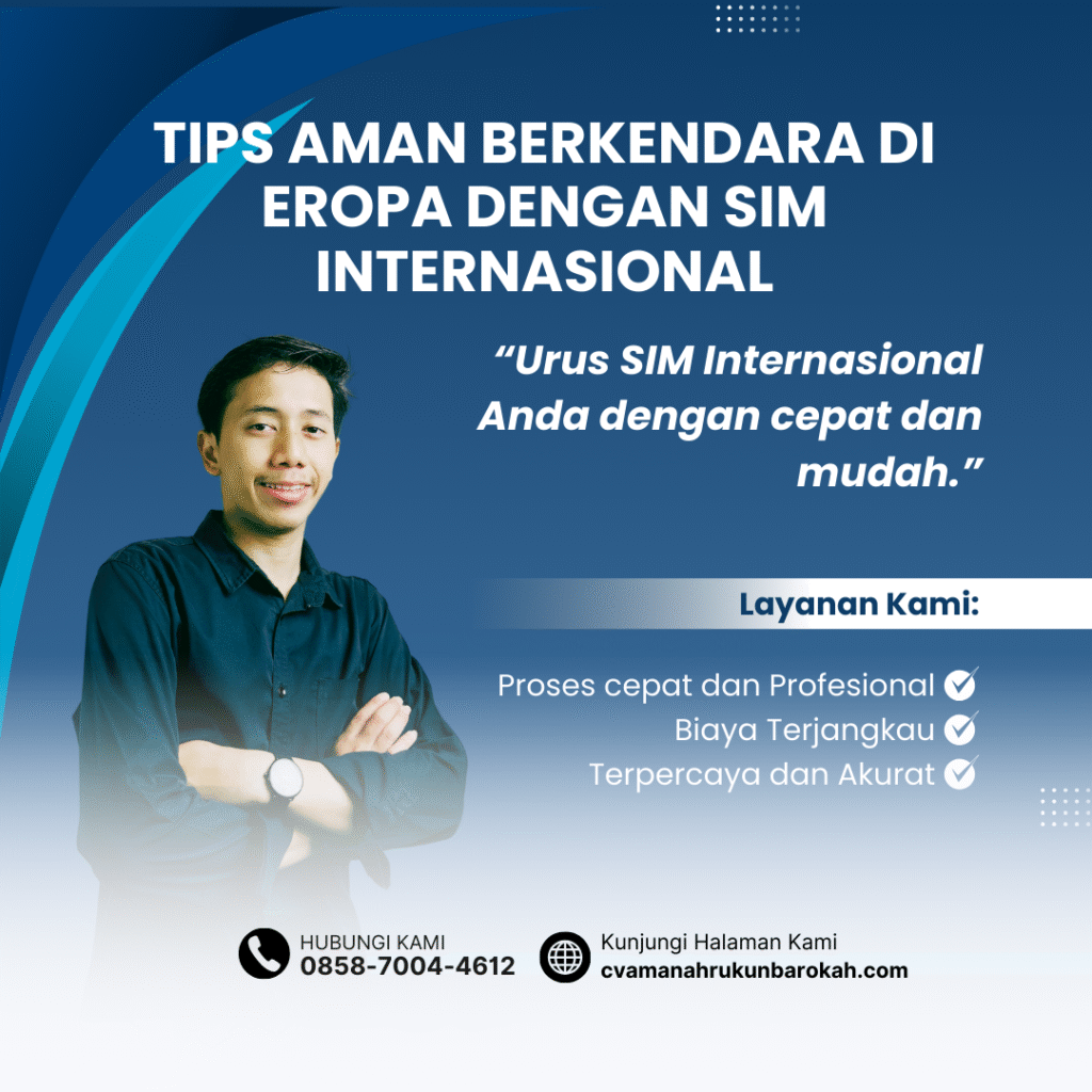 Tips Aman Berkendara di Eropa dengan SIM Internasional Tips Aman Berkendara di Eropa dengan SIM Internasional