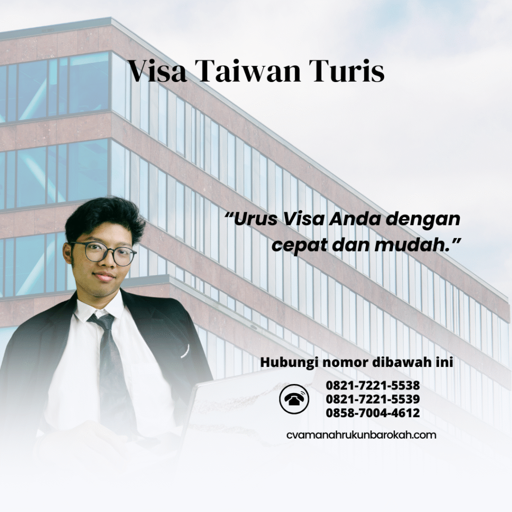 Visa Taiwan Turis
