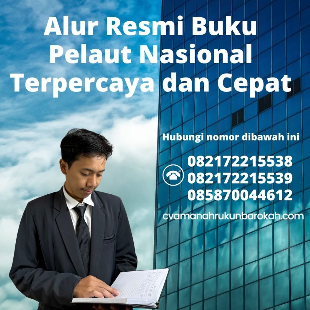 Alur Resmi Buku Pelaut Nasional Terpercaya dan Cepat (1)