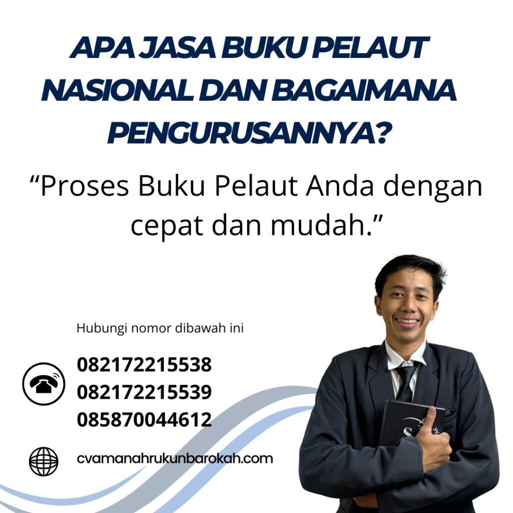 Apa Jasa Buku Pelaut Nasional dan Bagaimana Pengurusannya (1)