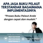 Apa Jasa Buku Pelaut Terstandar Bagaimana Implementasinya