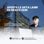 Apostille Akta Lahir ke Mexico