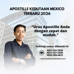 Apostille Kedutaan Mexico Terbaru