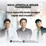 Biaya Apostille Jepang Transparan