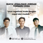 Biaya Legalisasi Jordan Terbaru