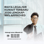Biaya Legalisir Kuwait Terbaru 2026 Lengkap 99% Approved