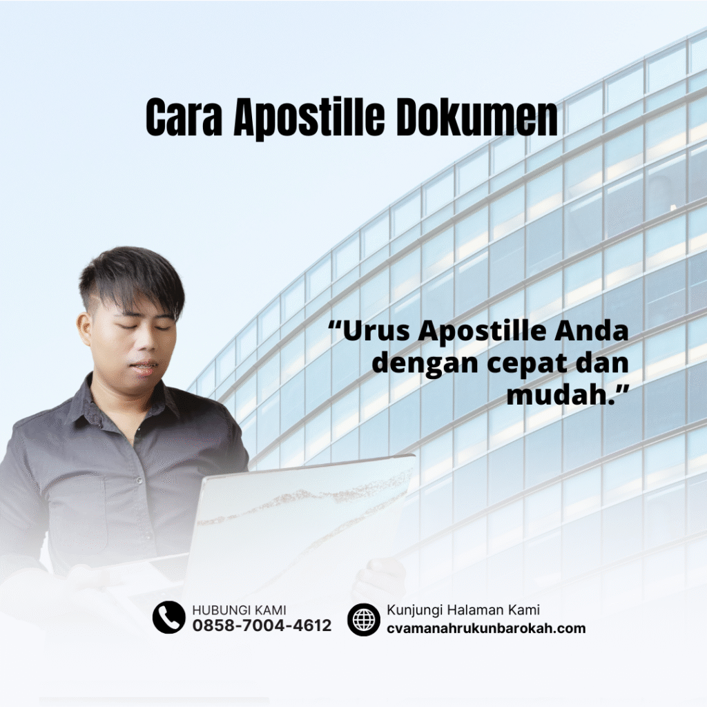 Cara Apostille Dokumen Cara Apostille Dokumen