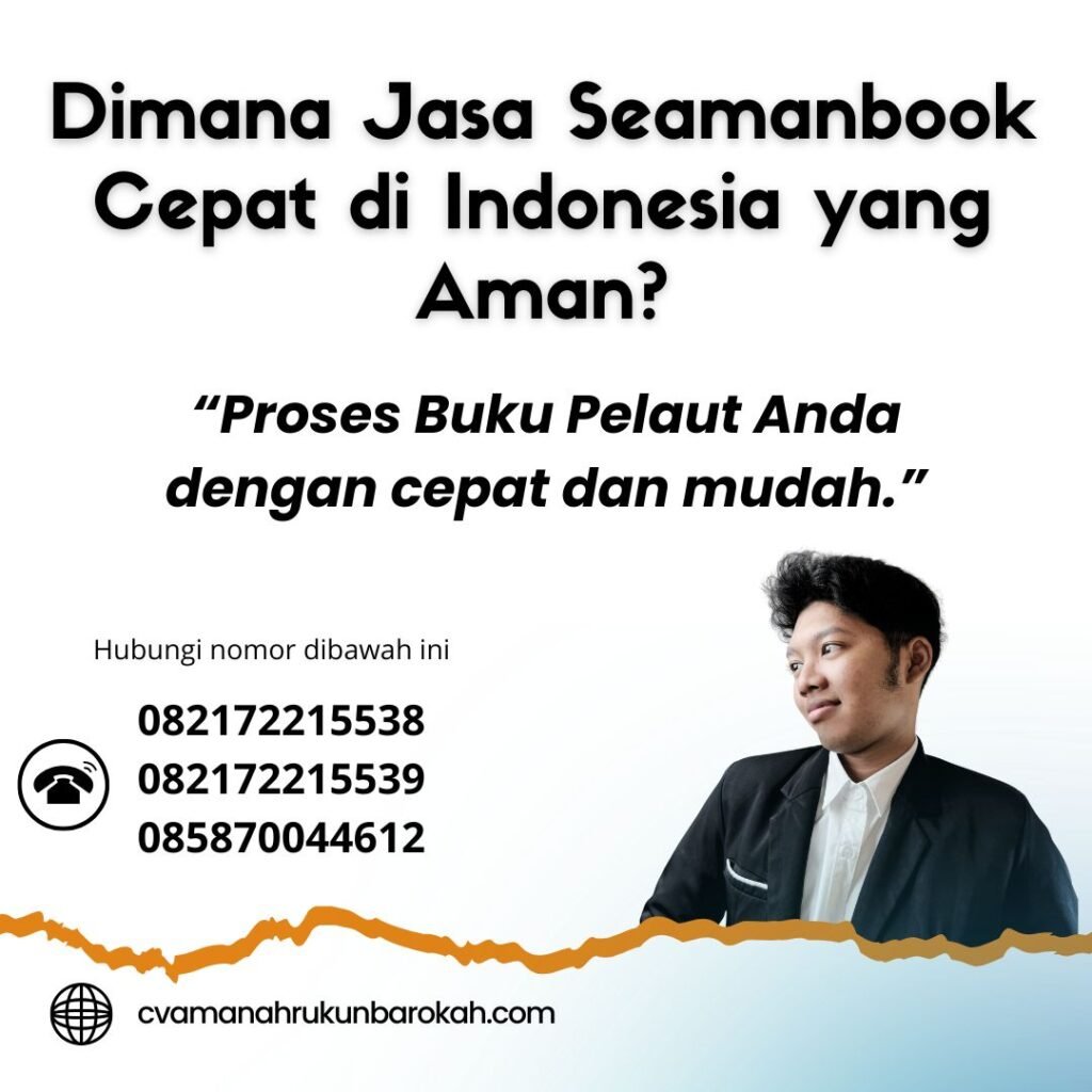 Dimana Jasa Seamanbook Cepat di Indonesia yang Aman (1)