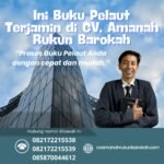 Ini Buku Pelaut Terjamin di CV. Amanah Rukun Barokah