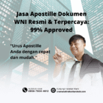 Jasa Apostille Dokumen WNI Resmi & Terpercaya 99% Approved