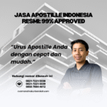 Jasa Apostille Indonesia Resmi 99% Approved