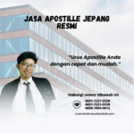 Jasa Apostille Jepang Resmi