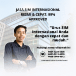 Jasa SIM Internasional Resmi & Cepat 99% Approved