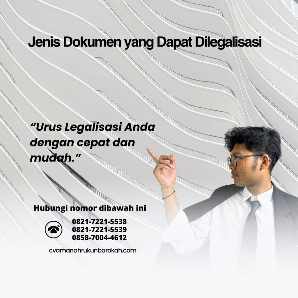 Jenis Dokumen yang Dapat Dilegalisasi (2)