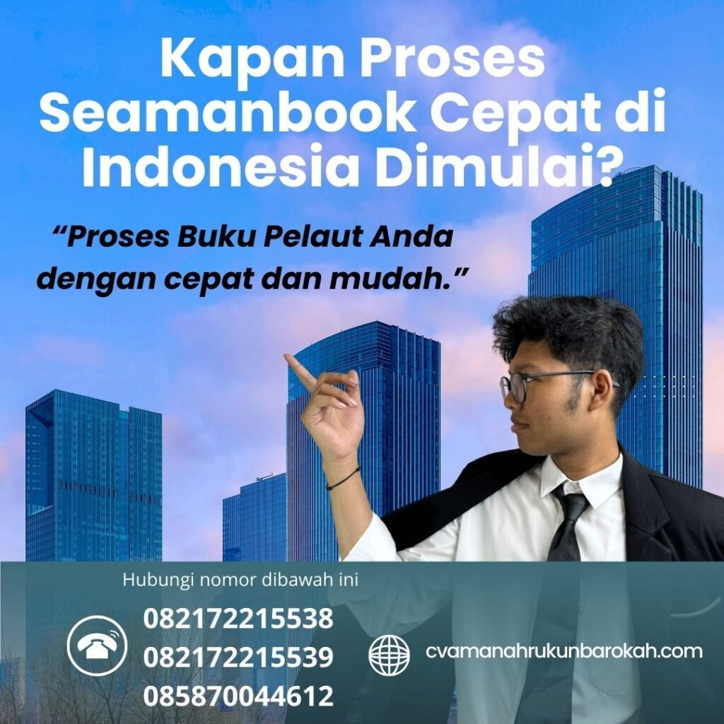 Kapan Proses Seamanbook Cepat di Indonesia Dimulai (1) Kapan Proses Seamanbook Cepat di Indonesia Dimulai (1)