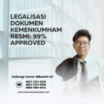 Legalisasi Dokumen Kemenkumham Resmi 99% Approved