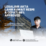 Legalisir Akta Lahir Kuwait Resmi & Cepat 99% Approved