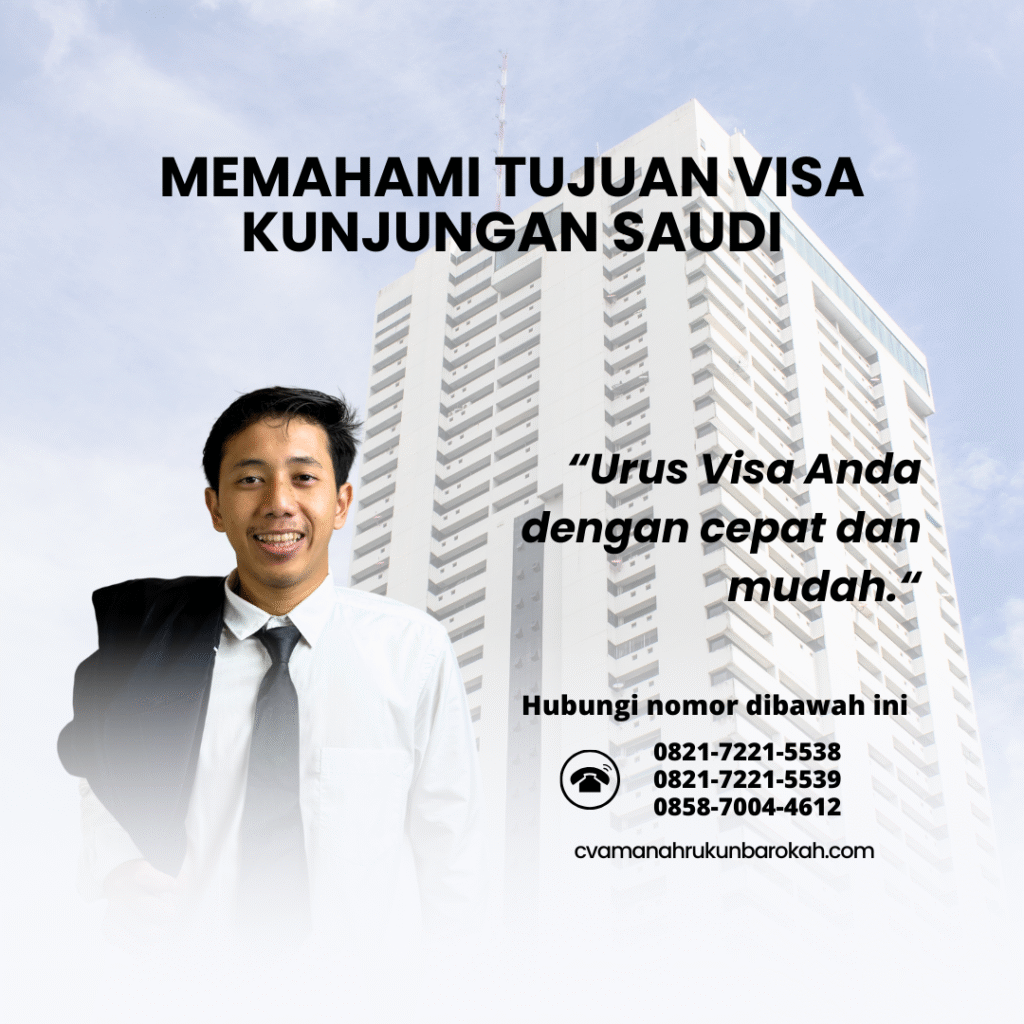 Memahami Tujuan Visa Kunjungan Saudi