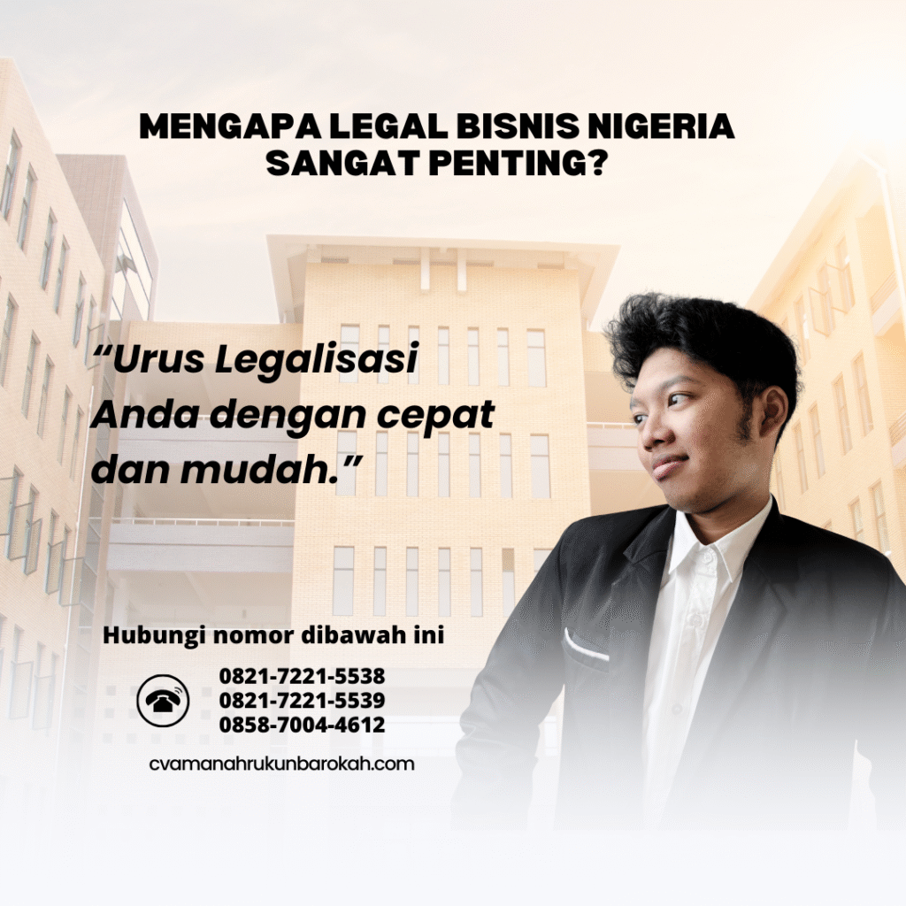 Mengapa Legal Bisnis Nigeria Sangat Penting