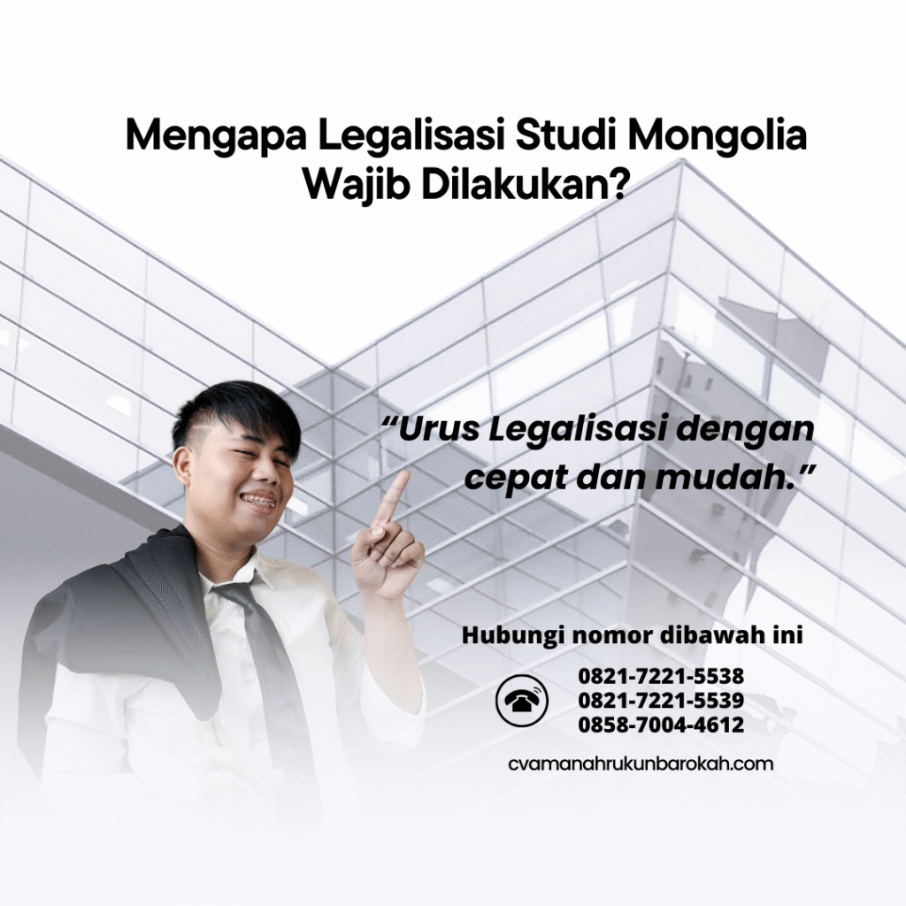 Mengapa Legalisasi Studi Mongolia Wajib Dilakukan