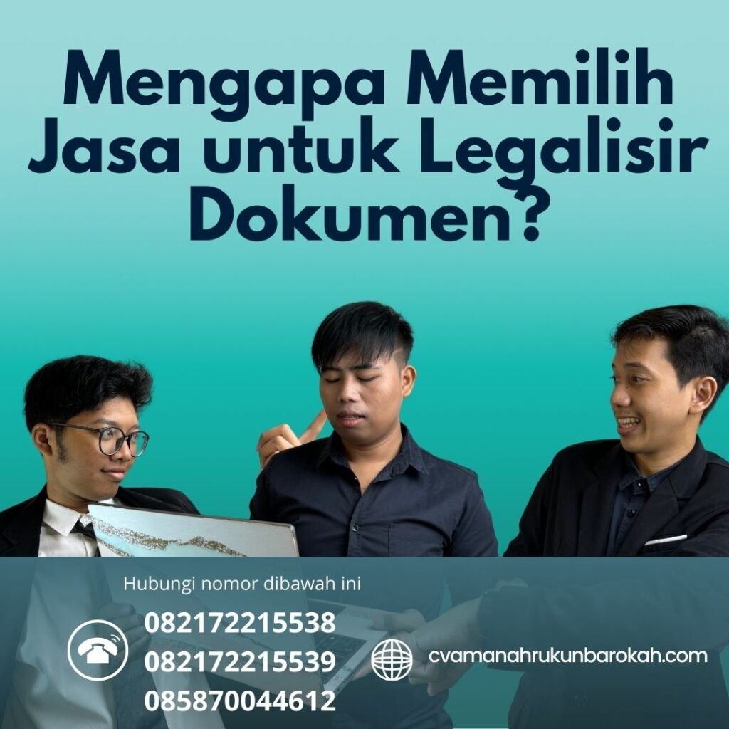 Mengapa Memilih Jasa untuk Legalisir Dokumen (1)