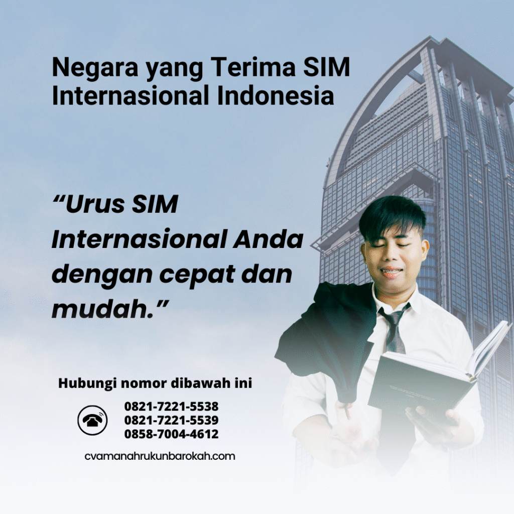 Negara yang Terima SIM Internasional Indonesia