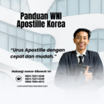Panduan WNI Apostille Korea