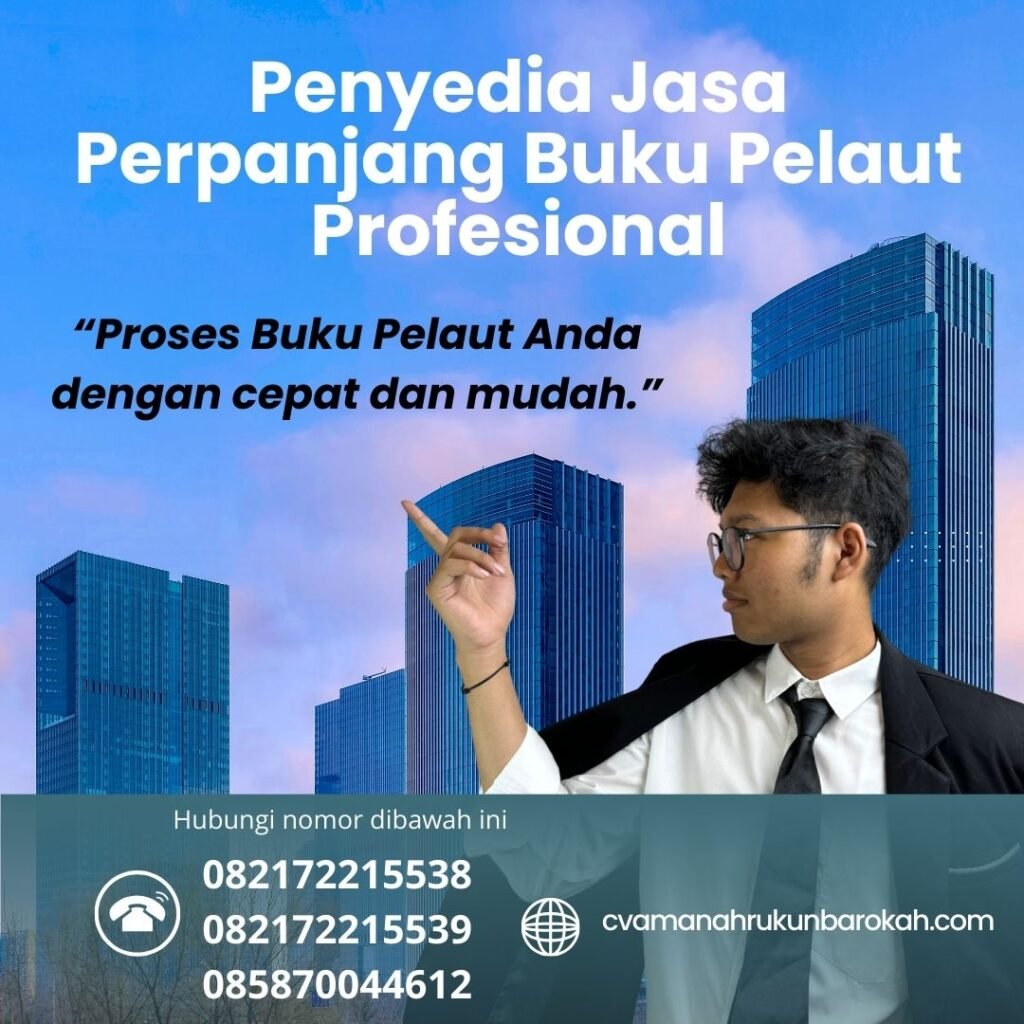 Penyedia Jasa Perpanjang Buku Pelaut Profesional