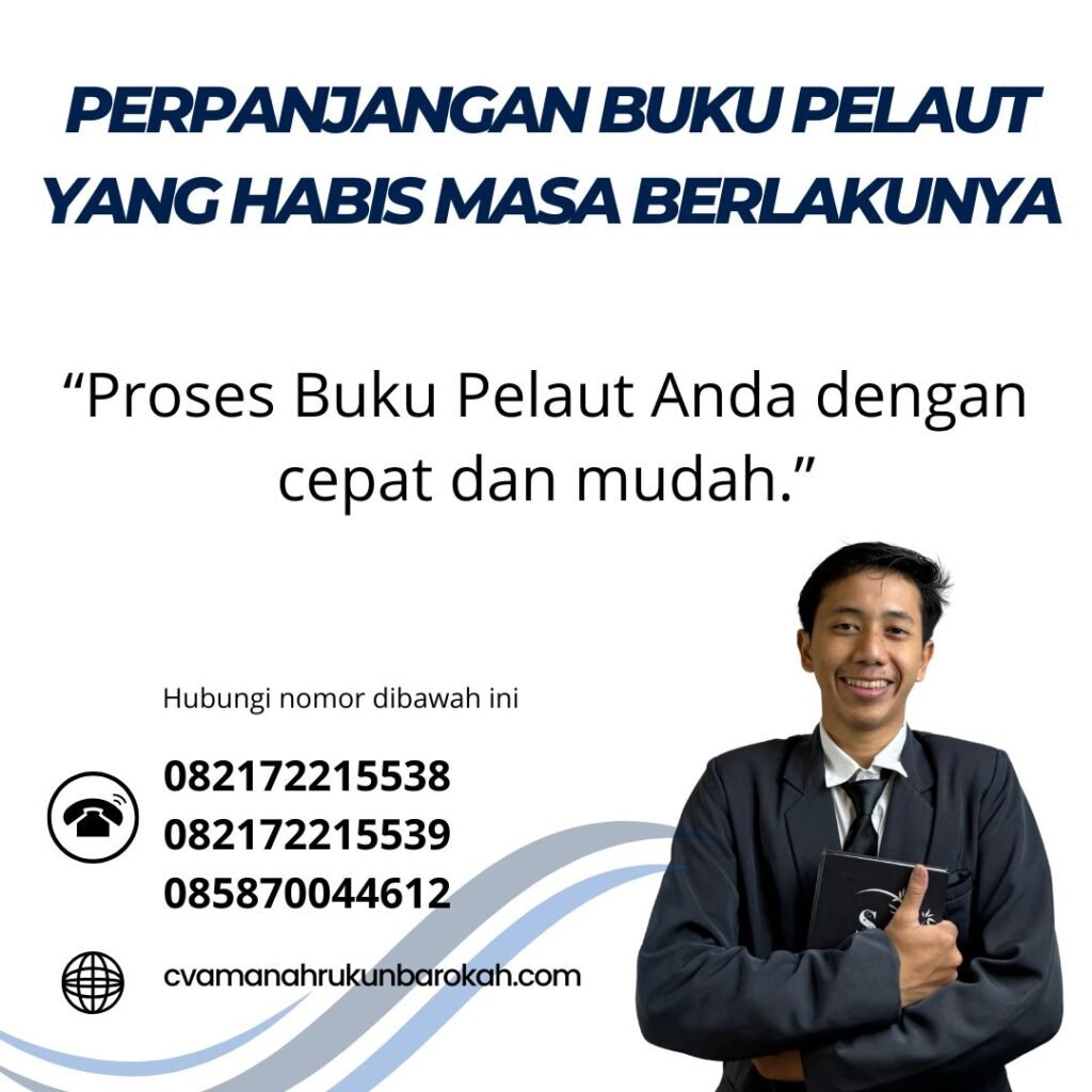 Perpanjangan Buku Pelaut yang Habis Masa Berlakunya (1)