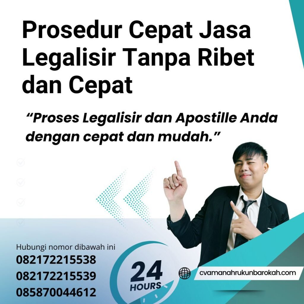 Prosedur Cepat Jasa Legalisir Tanpa Ribet dan Cepat (1)