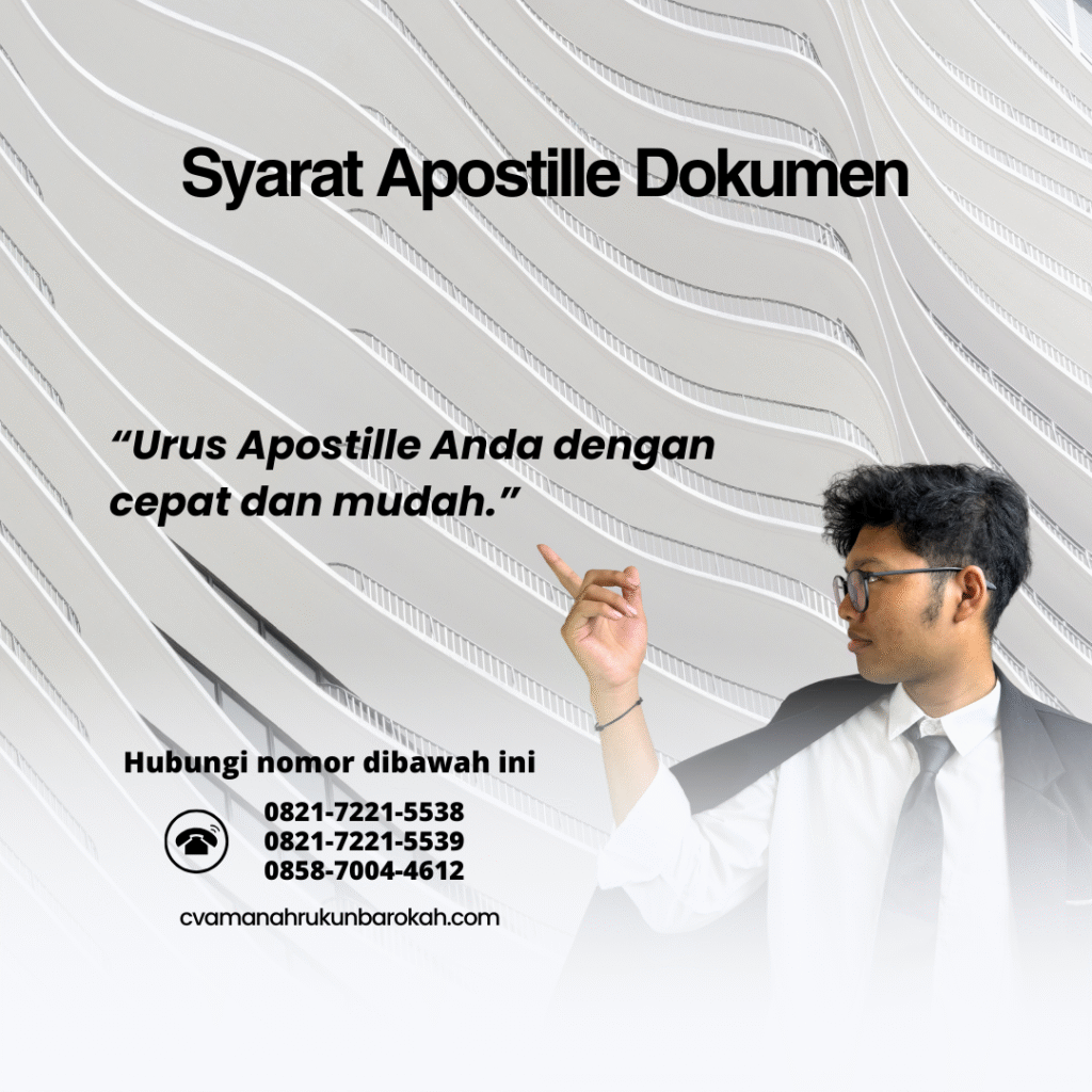 Syarat Apostille Dokumen