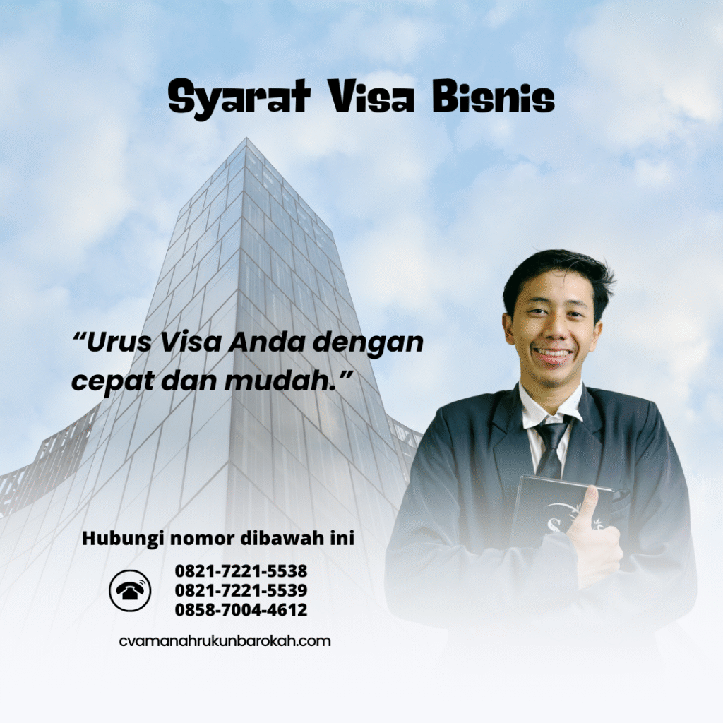 Syarat Visa Bisnis