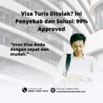 Visa Turis Ditolak Ini Penyebab dan Solusi 99% Approved