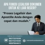 Apa Fungsi Legalisir Dokumen untuk Ke Luar Negeri
