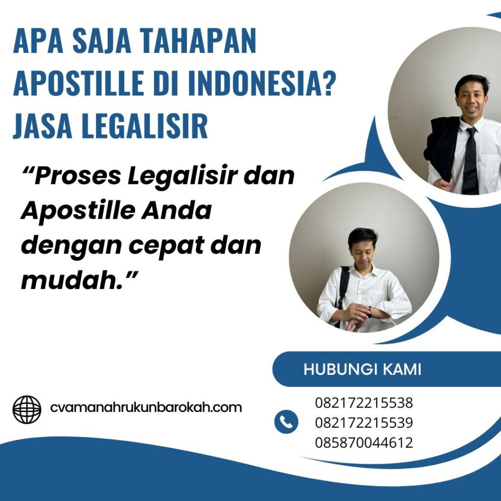 Apa Saja Tahapan Apostille di Indonesia Jasa Legalisir (1)