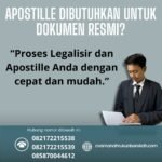 Apostille Dibutuhkan untuk Dokumen Resmi