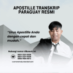 Apostille Transkrip Paraguay Resmi