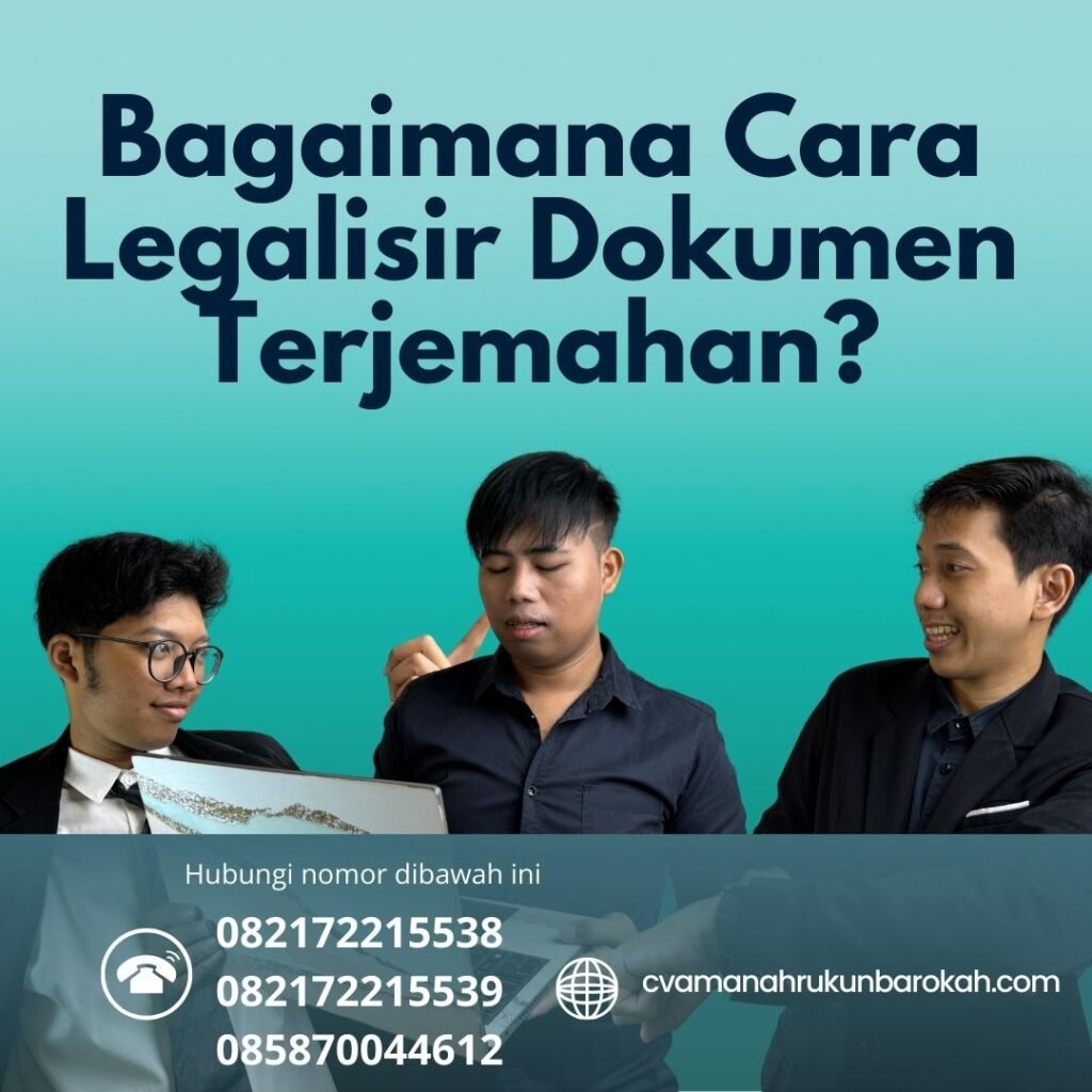 Bagaimana Cara Legalisir Dokumen Terjemahan (1)