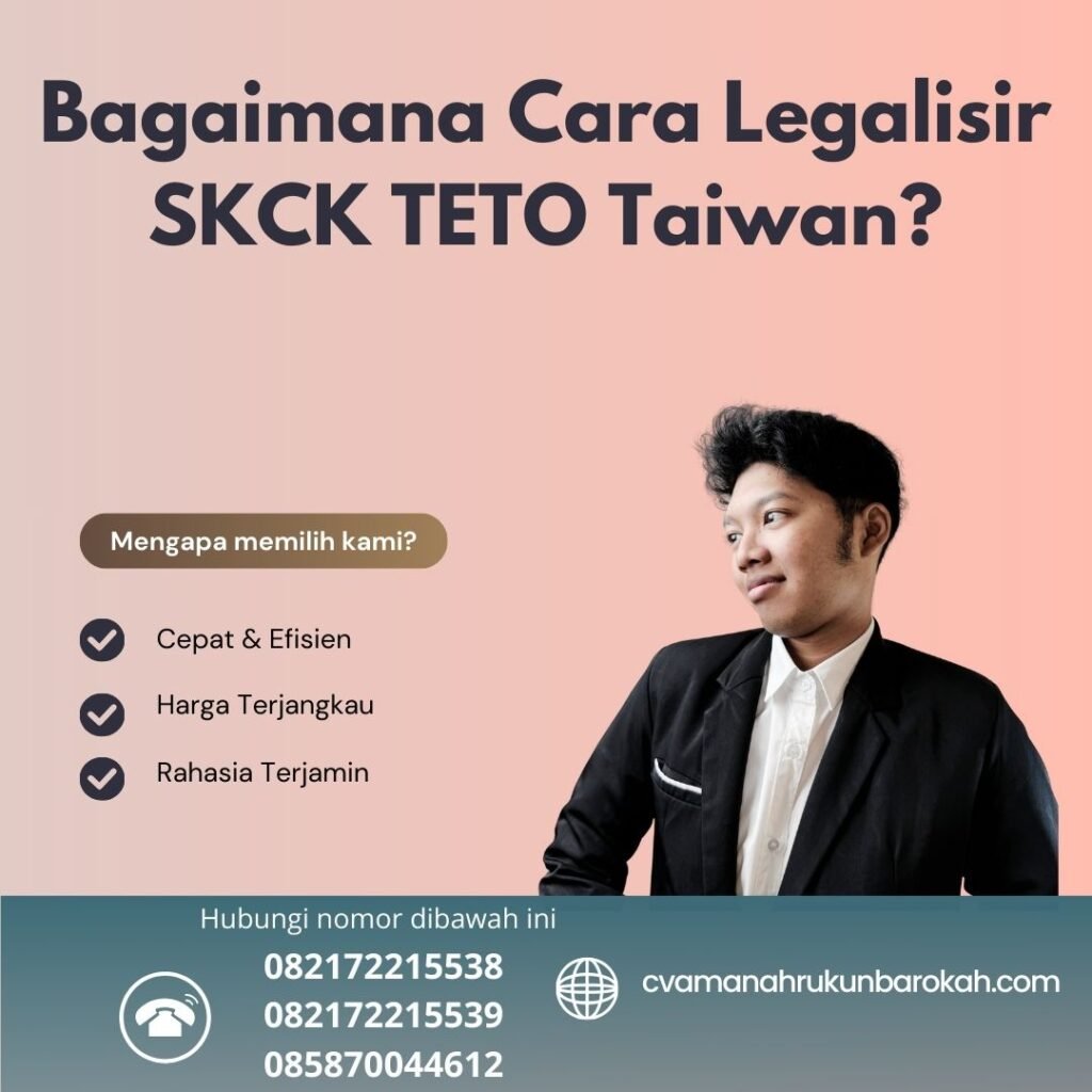 Bagaimana Cara Legalisir SKCK TETO Taiwan (1)