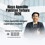 Biaya Apostille Pakistan Terbaru