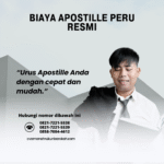 Biaya Apostille Peru Resmi