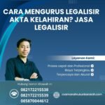 Cara Mengurus Legalisir Akta Kelahiran Jasa Legalisir