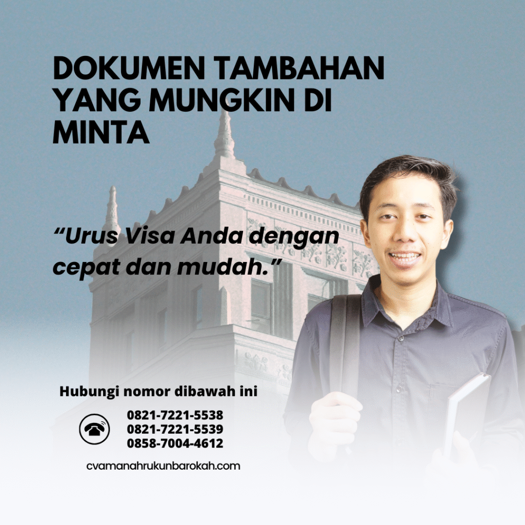 Dokumen Tambahan yang Mungkin Di minta