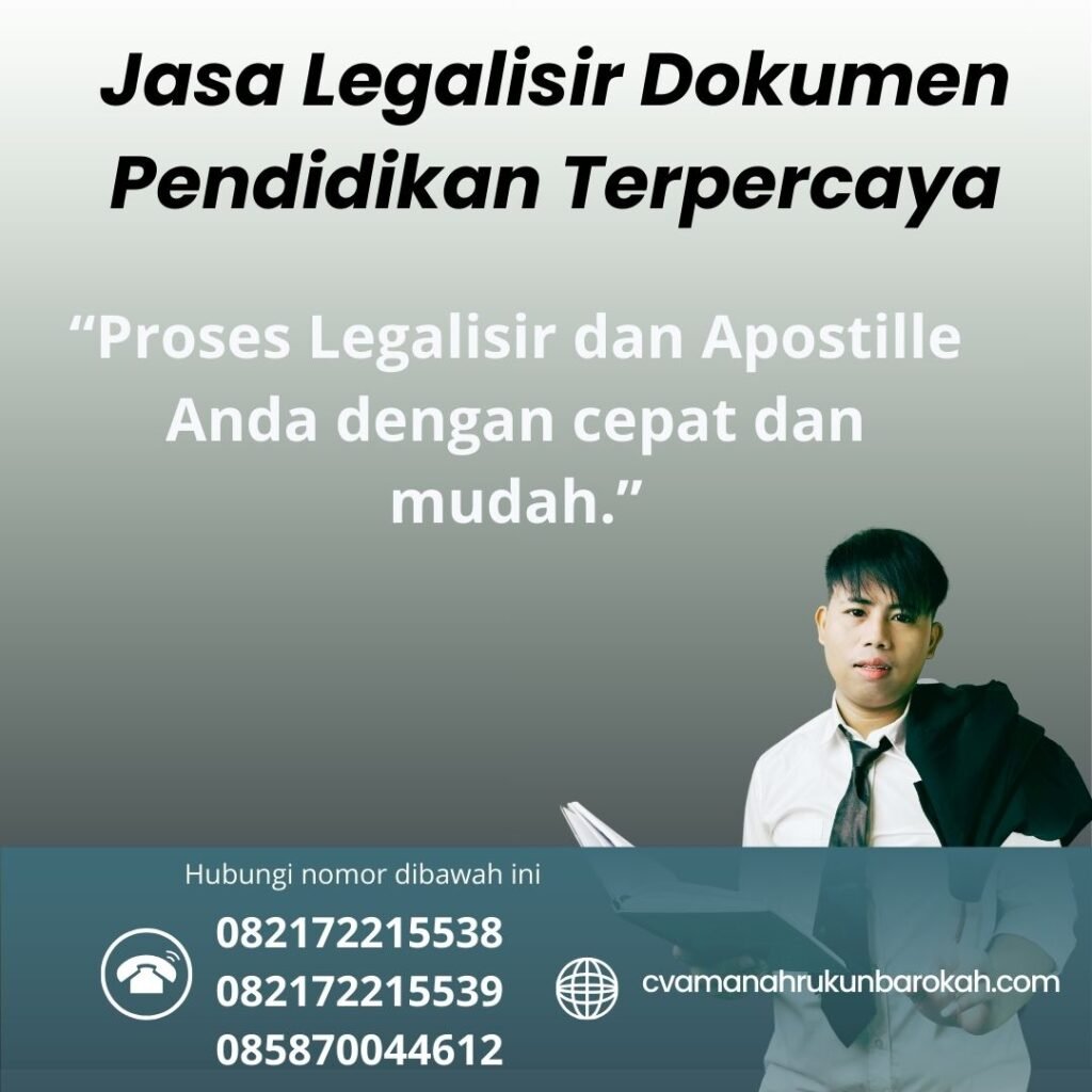 Jasa Legalisir Dokumen Pendidikan Terpercaya (1)