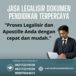 Jasa Legalisir Dokumen Pendidikan Terpercaya