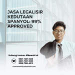 Jasa Legalisir Kedutaan Spanyol 99% Approved