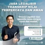 Jasa Legalisir Transkrip Nilai Terpercaya Dan Aman