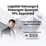 Legalisir Keluarga & Pasangan Spanyol 99% Approved